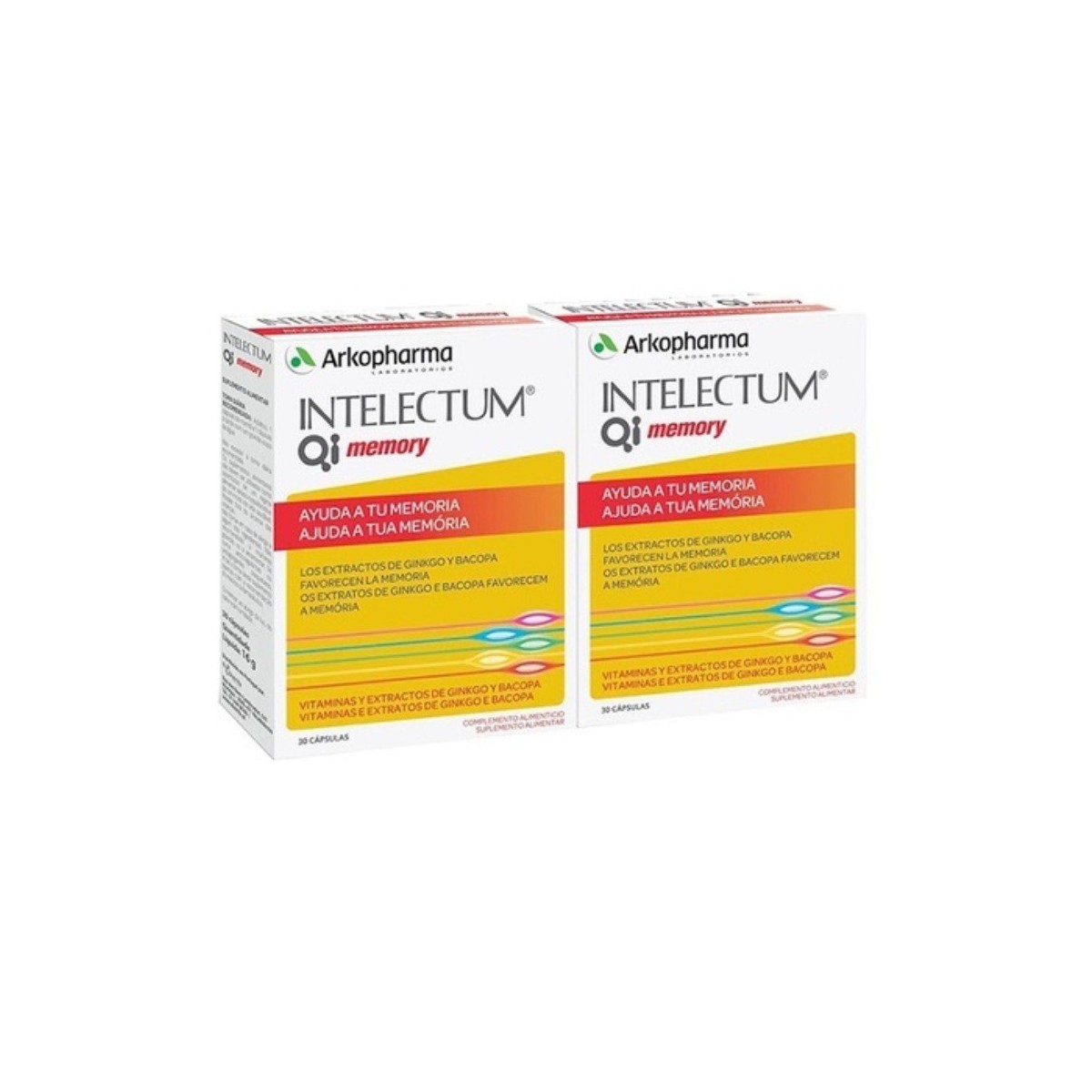 intelectum memory duplo 2x30 capsulas