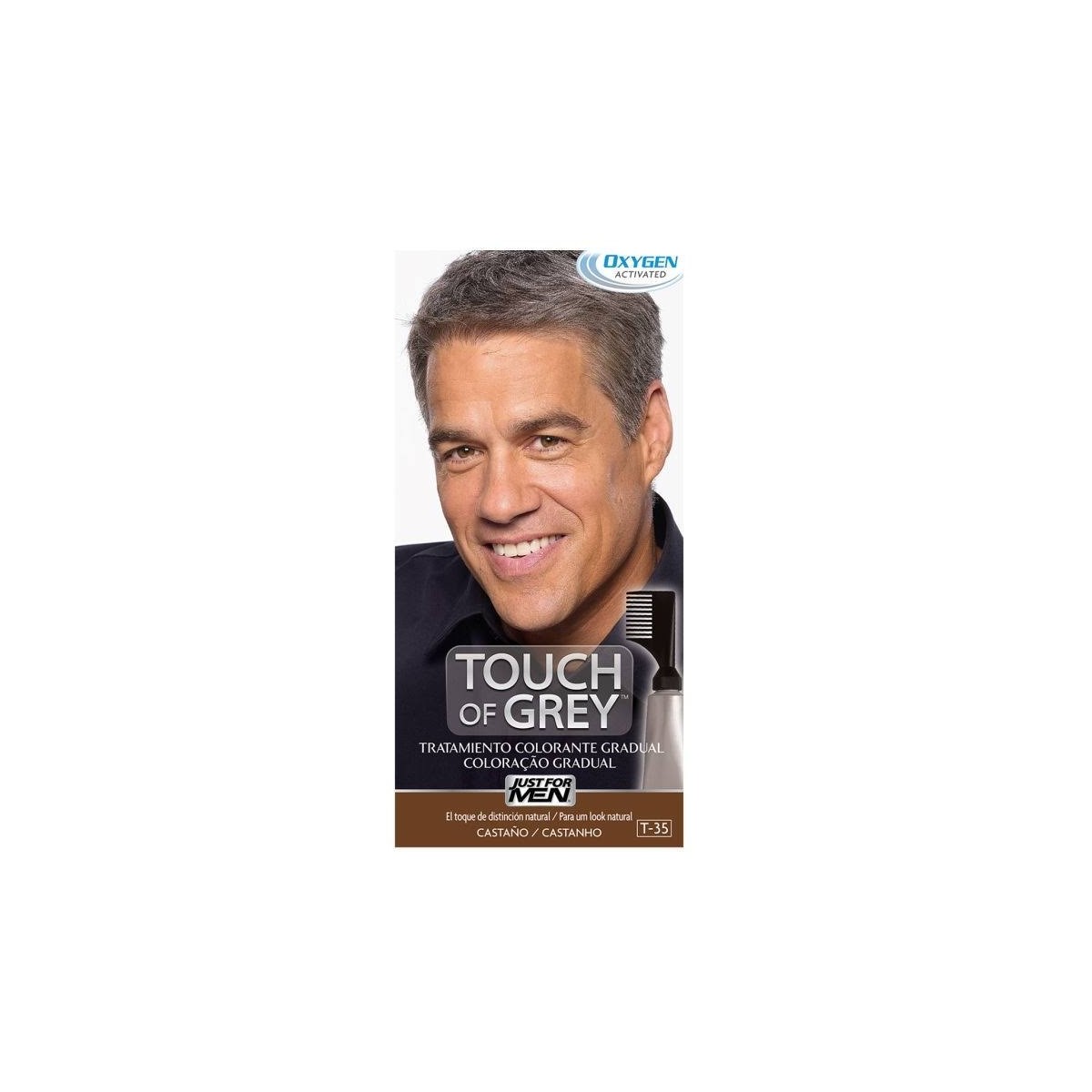 just for men touch of grey castano 40 g