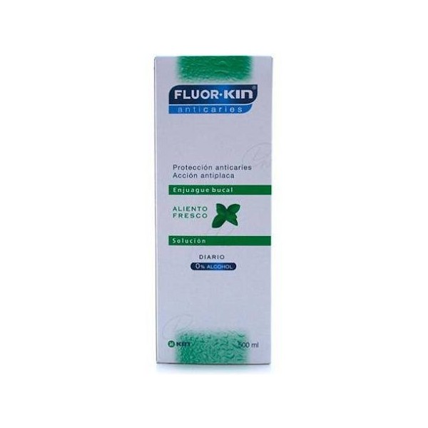 fluor kin colutorio diario anticaries 500 ml