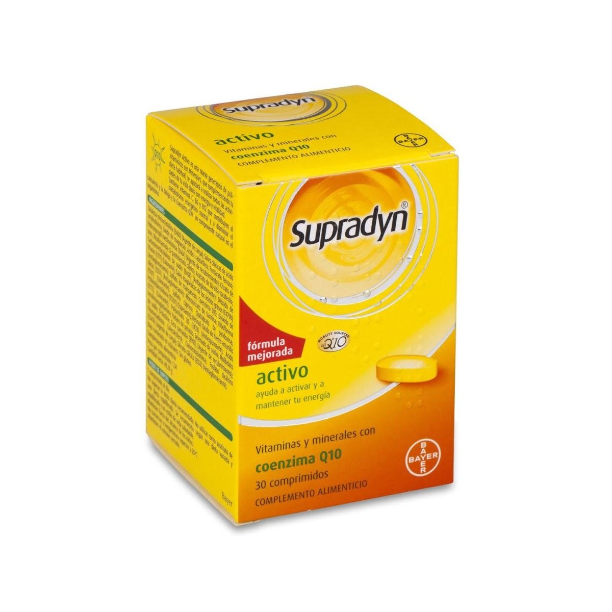 supradyn 30 comprimidos activo