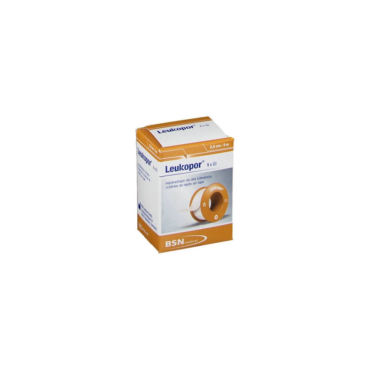 esparadrapo hipoalergico leukopor 5x25