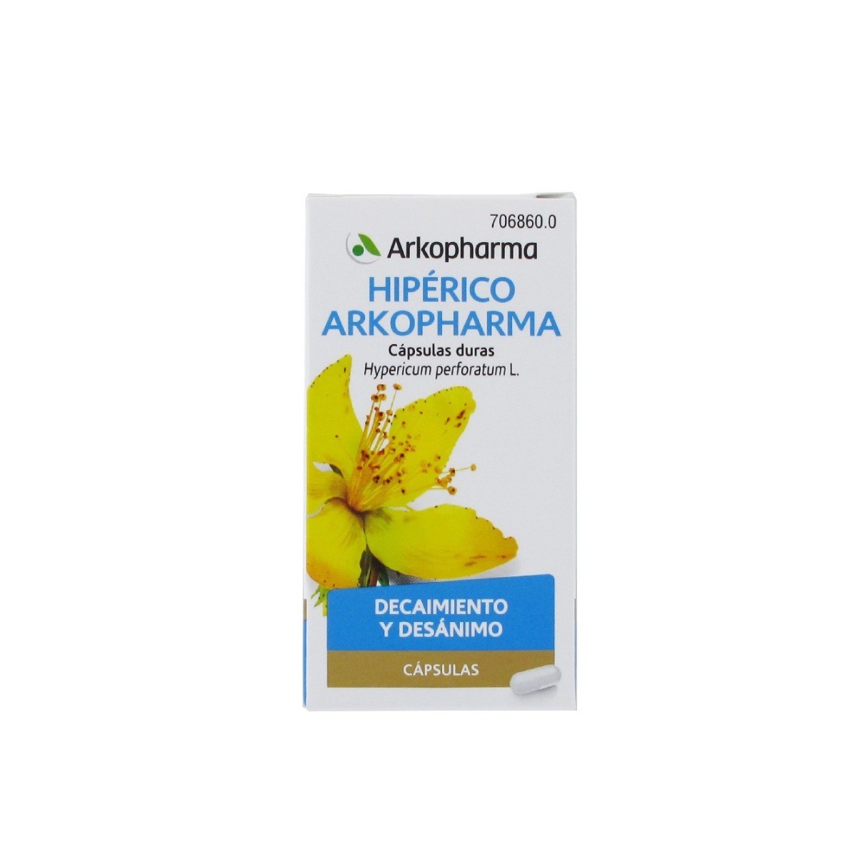 HIPERICO ARKOPHARMA CAPSULAS DURAS, 42 capsulas
