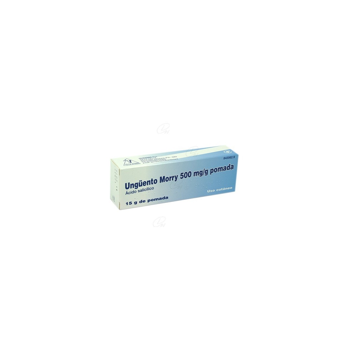 UNGÜENTO MORRY 500 mg/g POMADA, 1 tubo de 15 g