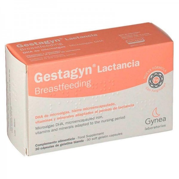 Gestagyn lactancia 30 cápsulas