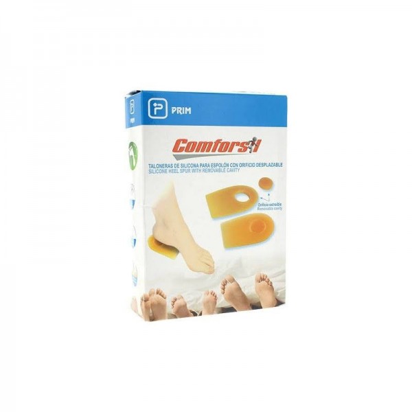 comforsil taloneras para espolon con orificio desplazable talla l
