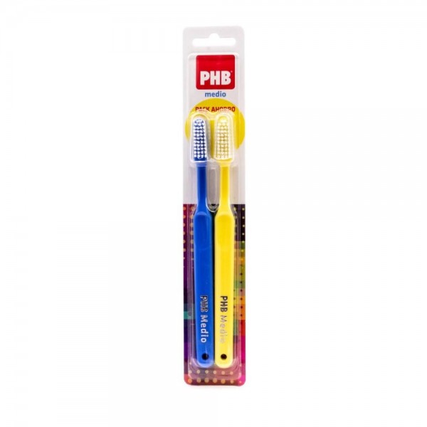phb classic cepillo dental medio duplo