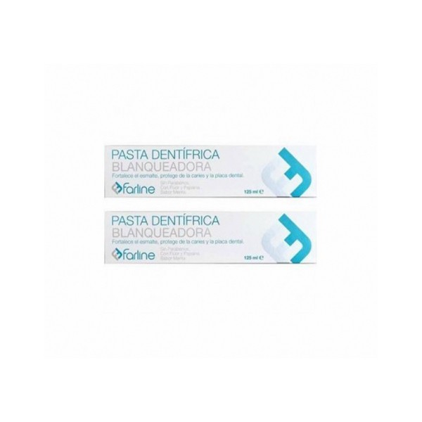 farline pasta blanqueadora 2 x 125ml