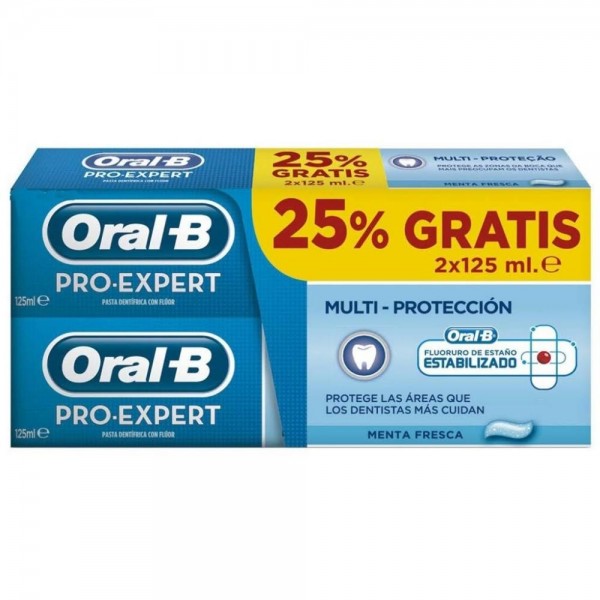 oral b pro expert pasta 2x125ml
