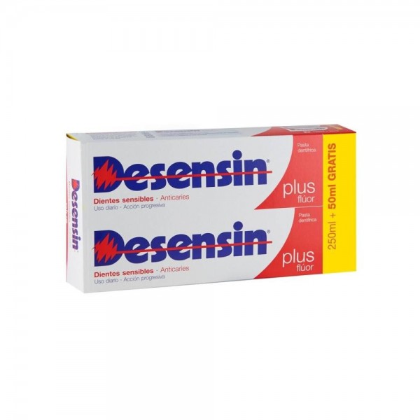 desensin plus pasta dientes sensibles 2x150ml