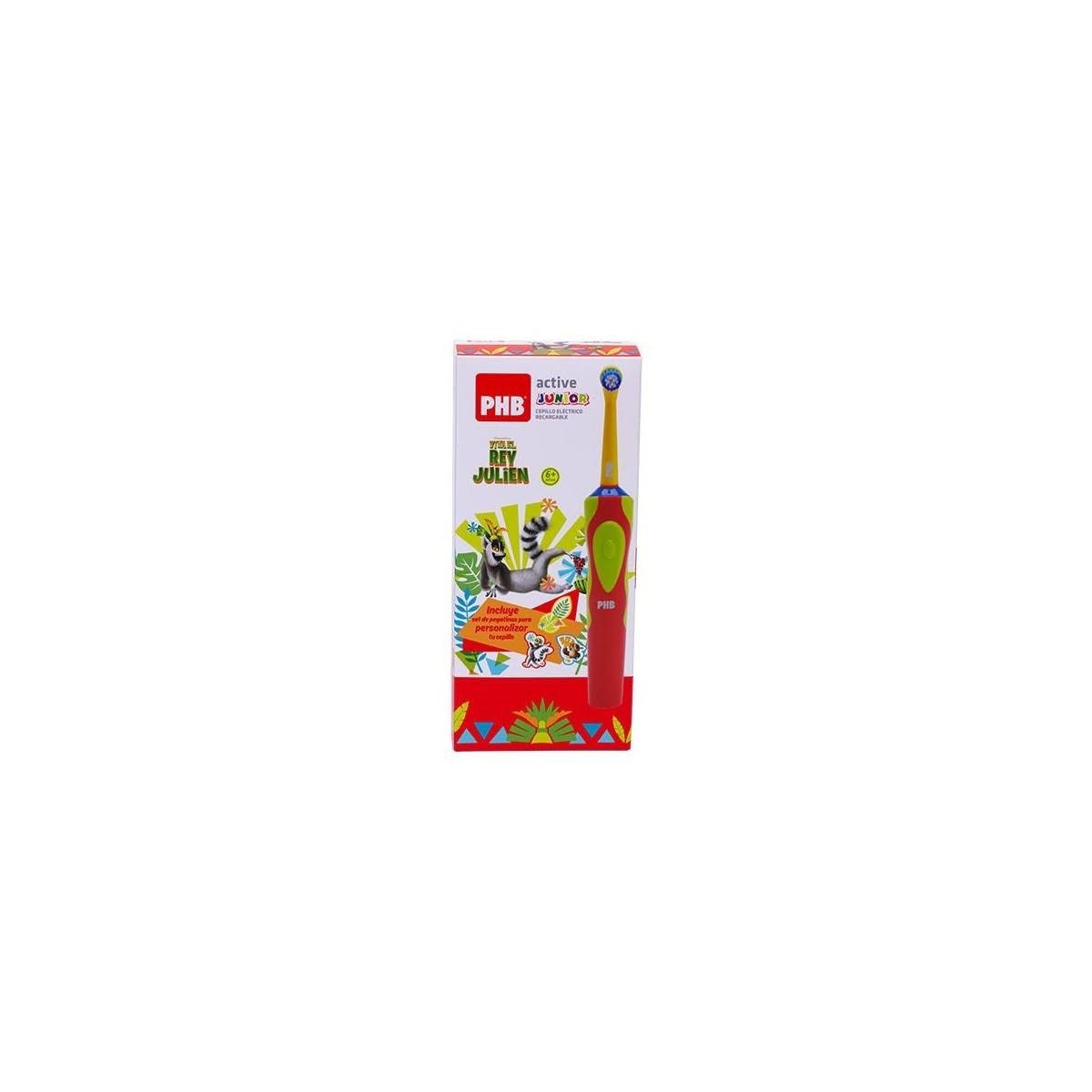 phb active junior cepillo electrico rojo