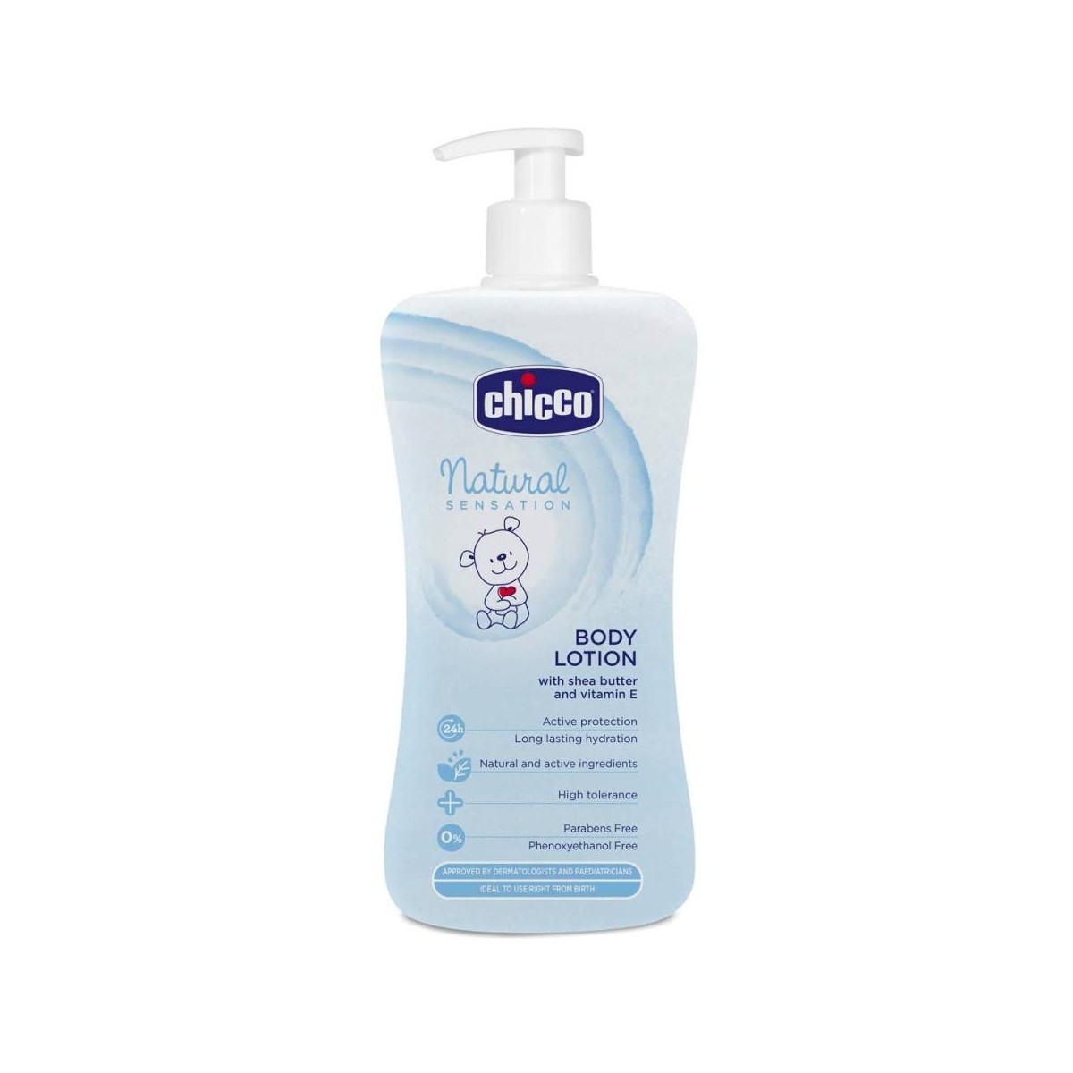 crema corporal natural sensation chicco 500 ml