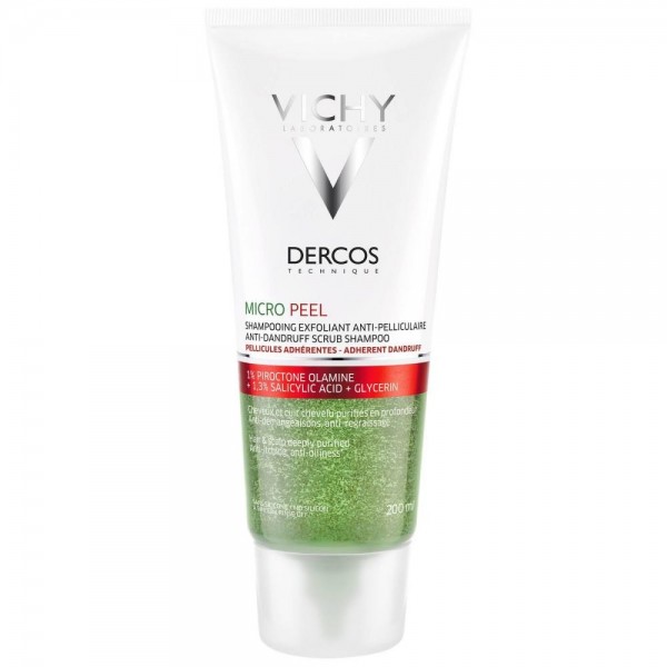 vichy dercos champu exfoliante anticaspa micro peel 200 ml
