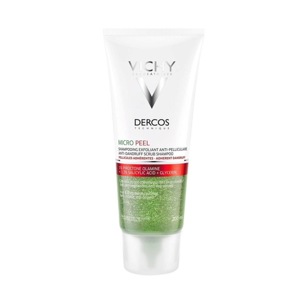 vichy dercos champu exfoliante anticaspa micro peel 200 ml