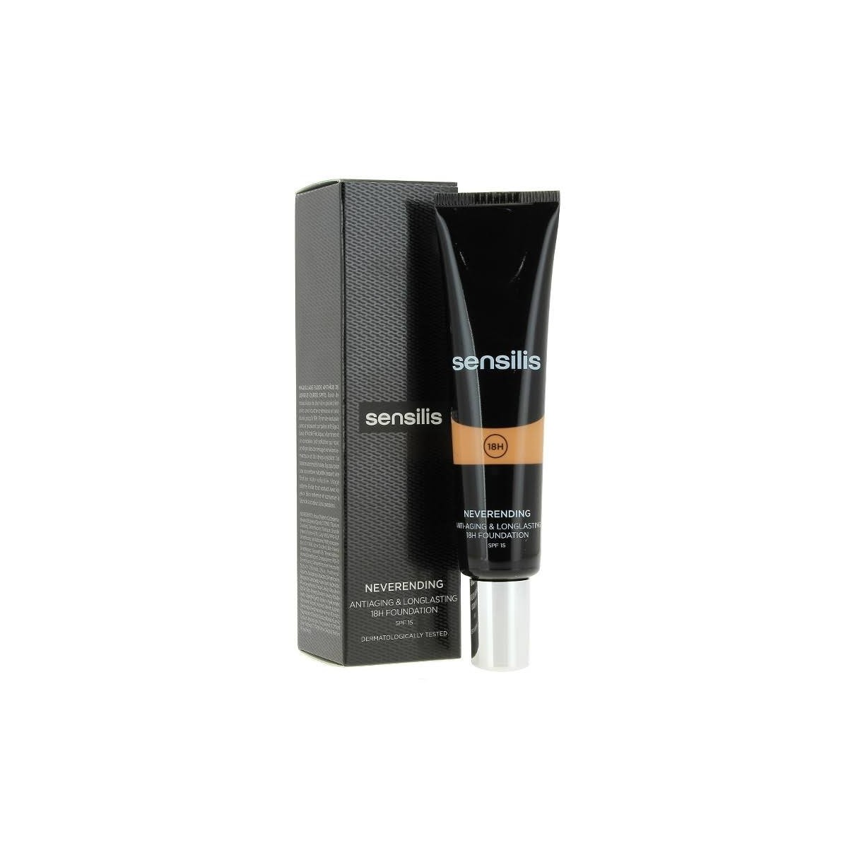 sensilis base maquillaje neverending 04 sand 30 ml