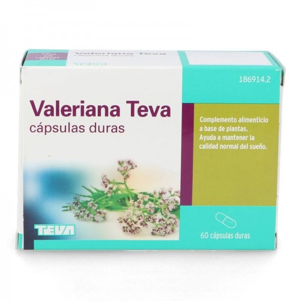 teva valeriana 60 caps duras