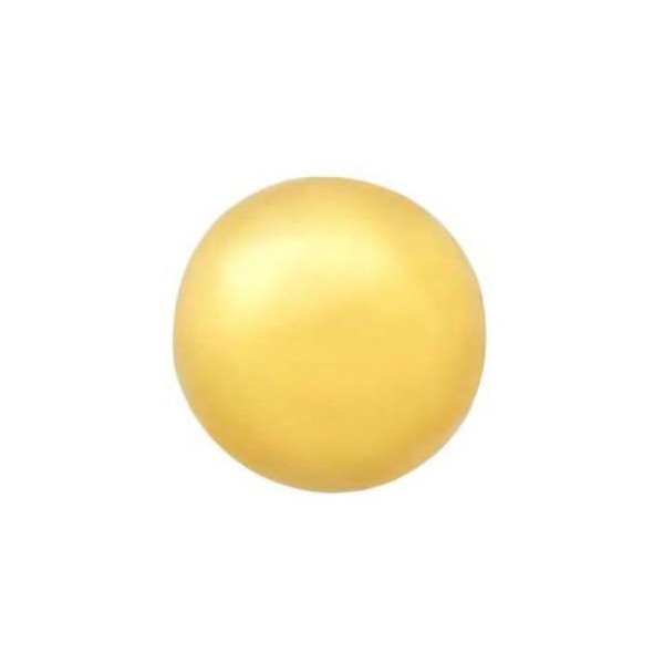 prim pendientes inverness oro 24k bola dorada 3mm 10 c