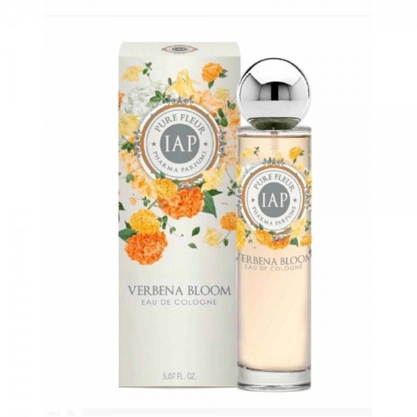 iap pharma agua de colonia pure fleur verbena bloom 150ml