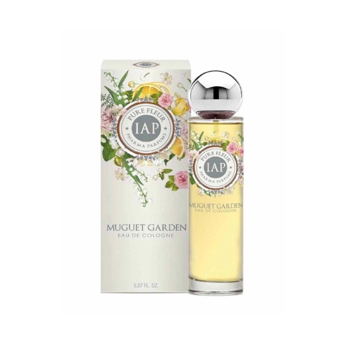 iap pharma pure fleur eau de cologne muguet garden 150 ml
