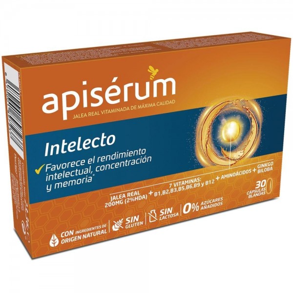 apiserum intelecto 30 capsulas