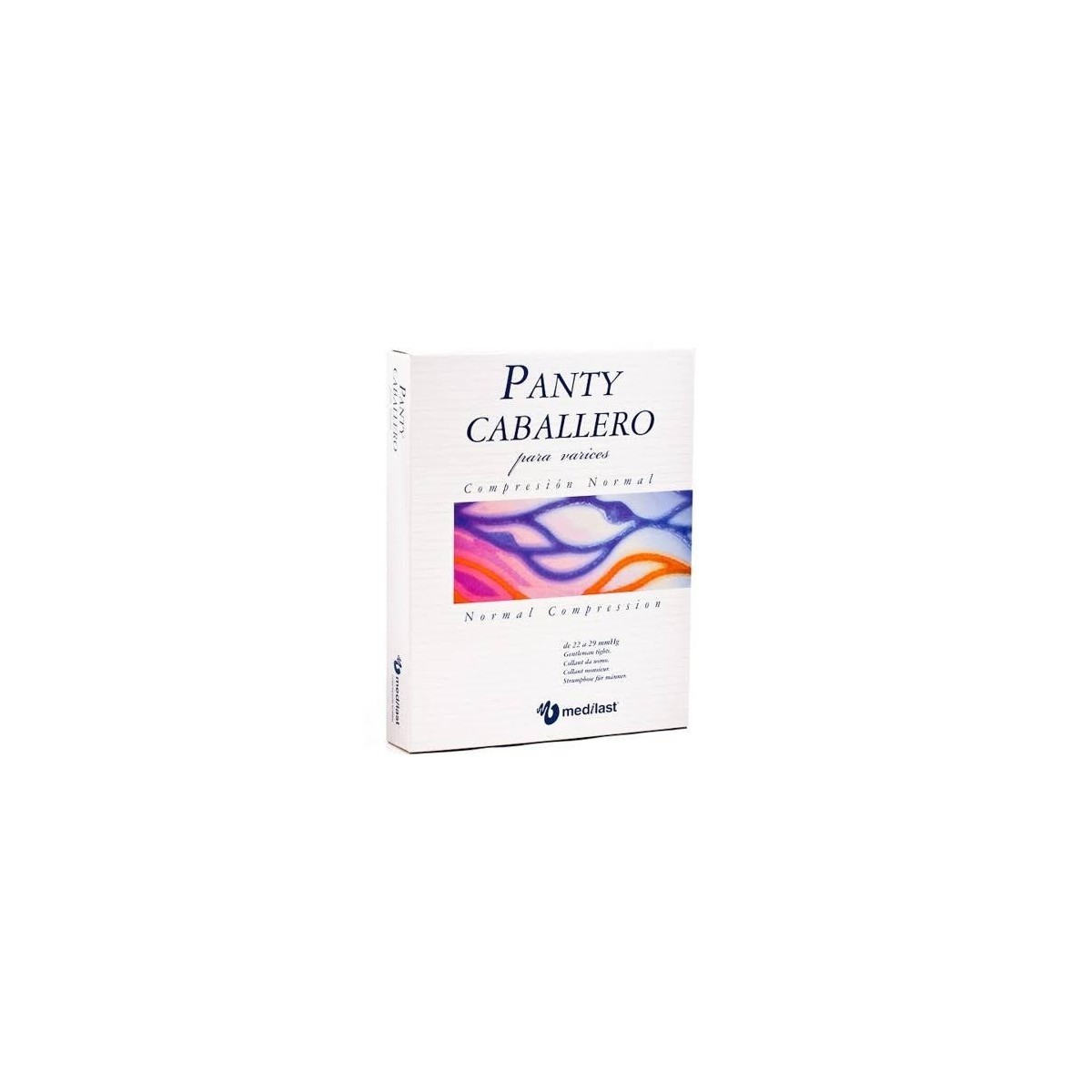 panty caballero compresion normal talla m medilast