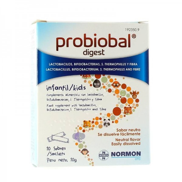 probiobal digest infantil 10 sobres
