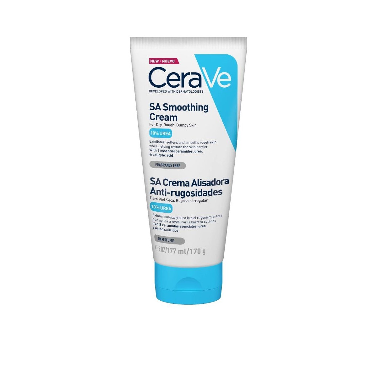 cerave sa crema alisadora anti rugosidades 177 ml