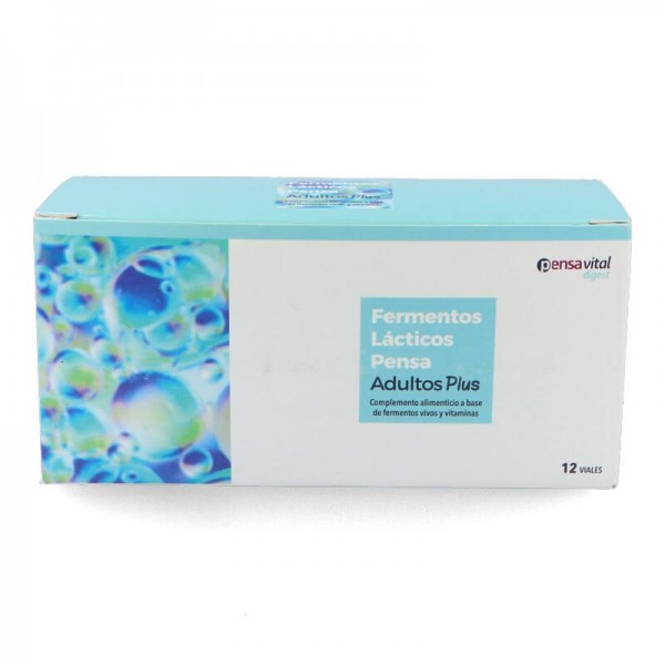 fermentos lacticos pensa adultos plus 12 viales 7 ml