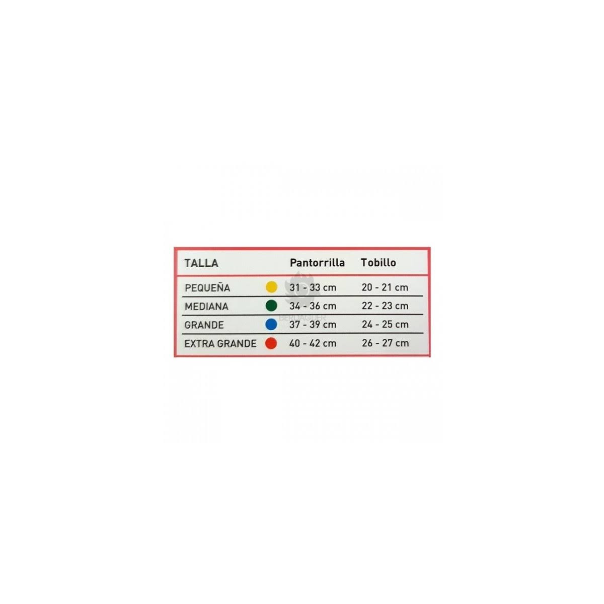 farmalastic media corta puntera abierta comp normal camel t med