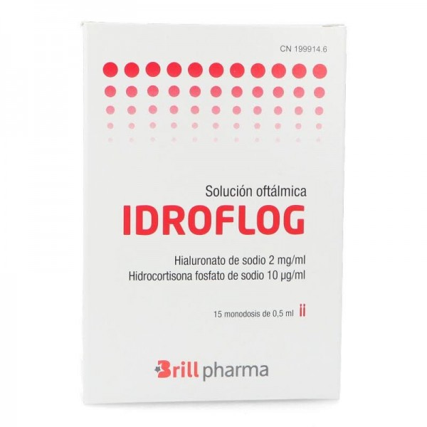 brill pharma idroflog solucion oftalmica 15 monodosis