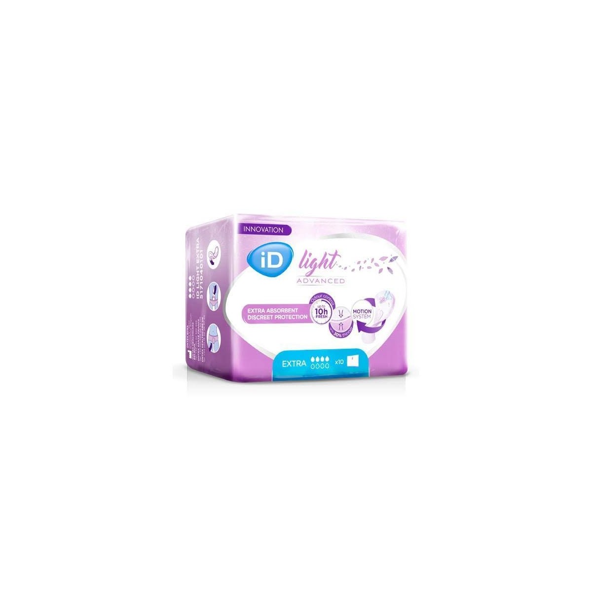 id light compresa extra 10 und